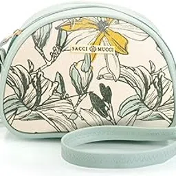 sacci mucci Women's Rainbow Cross-body Bags/Sling Bag-Magnolia Pattern Design-picture-14