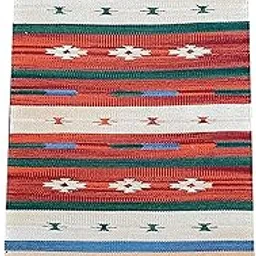 Classic Antique Rug (Multicolour, Cotton, 2 X 3 Feet)-picture-30