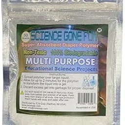 Sodium Polyacrylate Powder Super Absorbent Polymer Bulk (50 Grams)-picture-40