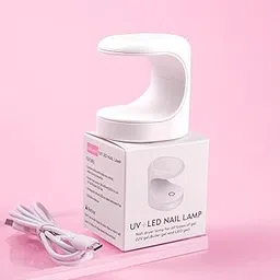 HEAVENGLOW Nail Dryer LED Lamp Nail Varnish Curing Light for Home DIY Single Finger White-image-38