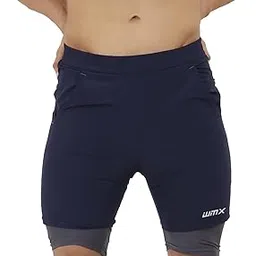 wmx Men's 2 in 1 Running Shorts with Liner,Dry Fit Workout Shorts with Pockets-picture-13