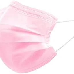 SAFETACT 3ply Non-woven (Pink, Pack Of 200), Fabric Disposable Melt blown Filter Medical grade with Nose pin for unisex. Pack of 200-picture-26