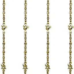 Trendy Creation Hub 7 Feet Antique Gold Swing Chain Links Brass Patio Accessories for Home Decor [Goti Design ]-picture-10