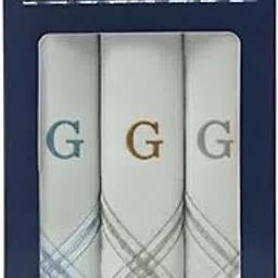 the executive Men's Cotton Handkerchief - Pack of 3 | 100% Pure Cotton & Durable Hankies for Men | White Handkerchief Plain Style Handkerchiefs - Size 45 * 45 CM-picture-23