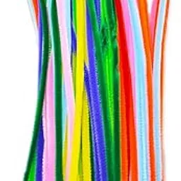 Stem Craft Multi Colored Pipe Cleaner 100 Pcs for Steam Art and Craft DIY Projects-picture-32