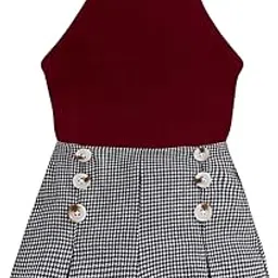 del luna Baby Girls Casual Top And Skirt-picture-67