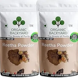 100% Natural Reetha Powder Combo 100gm*2 for Hair Care-picture-17