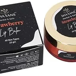 Sharans Herbals Lip Balm With Vitamin E And Strawberry|24 Hours Moisture|Natural Oils|Glossy Finish, 25gm-picture-38