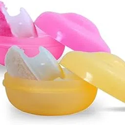 Morisons Baby Dreams Classic Powder Puff - Peach & Pink (Pack of 2)-picture-17