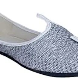 panahi Light Brown Jute Mojaris for Men-picture-44