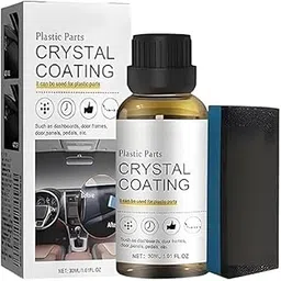 Crystal Coating Plastic Restorer for Dashboard, Trim, Interior & Exterior – Multipurpose Polish & Cleaner for Car, Bike, Home Plastic Surfaces-picture-23