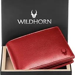 Wallet for Men Leather Original, Mens Wallet, Leather Wallets for Men Stylish, Bi-Fold Wallets for Man, 9 Card Slots, Secret Card Slots, Coin Pocket, Gift for Mens (Red)-image-98