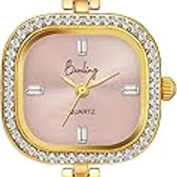 benling Women's Quartz Watch with Gold Bracelet and Crystal Accents-picture-42