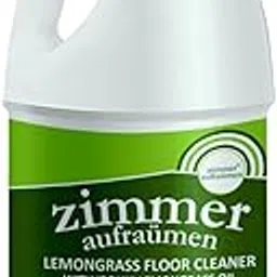 Zimmer Aufraumen Lemongrass Floor Cleaner 1L, Natural & Organic, 4X Concentrated, Economical-image-19