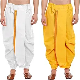 crystal revenue Ready to Wear Mahraj Dhoti for men (Elastic Readymade Dhoti Pant)-picture-41