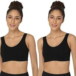 intimacy lingerie Intimacy Active Sports Bra for Women Medium Coverage, Non-Wired, Non-Padded, Seamless, Stretchable Comfortable Support Activewear for Women Combo Pack-picture-19