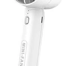 GIFTMAX T-10 Handheld Mini Fan, Portable USB Rechargeable Fan With Base - 3 Speed Powerful & Quiet Personal Cooling Blower for Travel/Makeup/Outdoor, Cute Gifts for Women, Girl, Men (T 10)-image-77