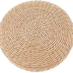 MERISHOPP 3xJapanese Straw Cushion Tatami Floor Cushion 30x30x6cm-image-48