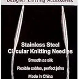 HiyaHiya Circular 9 inch (23cm) Steel Knitting Needle Size US 7 (4.5mm) HISTCIR9-7-picture-15