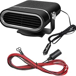 ATORSE® Car Heater Fan Car Accessories Multifunctional Windshield Defogging Demister Black 24V-image-32
