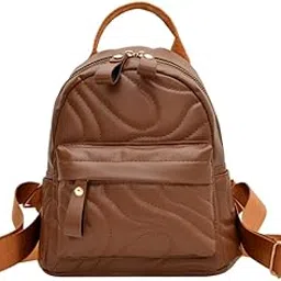 enakshi (label) Women Backpack Handbag Carrier Shoulder Bag for Shopping Work Outdoor Sports Brown|Clothing, Shoes & Accessories | Womens Handbags & Bags-picture-22