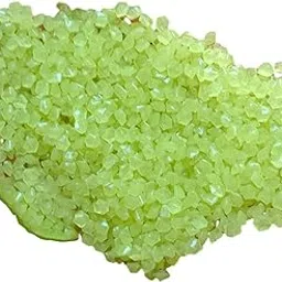 ATORSE 3-5mm Resin Glow in A Dark Pebbles Rocks Sand Accessory for Potted Plant Decor Yellow 50g-image-47