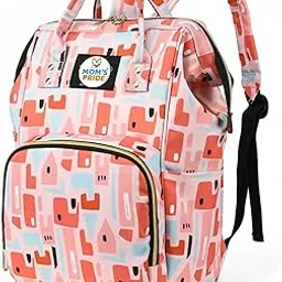 Mom's Pride Baby Diaper Bag for Mothers for Travel | Spacious Waterproof Maternity Backpack with Multiple Pockets | Nursing Bag Easily Organise Baby Essentials-picture-38