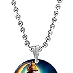 Lord Murugan Vel Crystals Bead Chain Pendnet for Men and Women-image-64