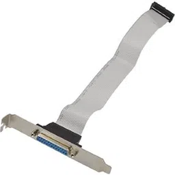 BIG BOOM® Parallel Port Printer DB25 Female to IDC 26 Pin Male Adapter Panel Slot Plate-picture-67