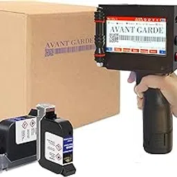 AVANT GARDE 12.7mm TIJ Thermal Inkjet Printer with Blue Ultra Premium Solvent Ink Cartridge-image-49
