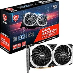 MSI Gaming pci_e_x16 AMD Radeon RX 6600 XT 128-bit 8GB GDDR6 DP/HDMI Dual Torx Fans FreeSync DirectX 12 VR Ready OC Graphics Card (RX 6600 XT MECH 2X 8G OC)-image-56
