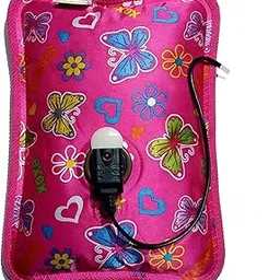 Electriic Gel Heating Pad, Heat Water Bottle, Hot water bag, Hot Water Bottle with gel for Pain relief (Multicolor)-picture-26