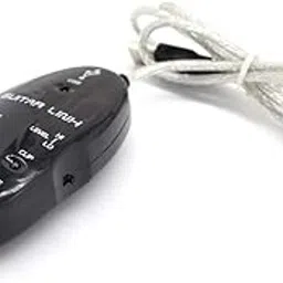 SIRIDHI Electric Guitar Interface Link Audio USB Cable Adapter To Computer For PC/MAC, 4 X 2 X 1 Inch, Black-image-58