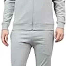 fck gold Men’s Winter Fleece Tracksuit | Zip-Up Sweatshirt & Track Pants, Soft Fleece Fabric, Warm 2-Piece Sportswear for Gym, Streetwear & Casual Wear |FTS-60-picture-13