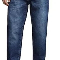 mufti Indigo Relaxed Ankle Fit Jeans-picture-19