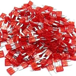 200pcs 10A Red Plastic Casing Small Blade Style Fuse for Car Vehicle Motorcycle-picture-16