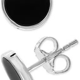 Alpha Anti Tarnish Single (1 Side) Dagger Earring for Men | Ear Hoop And Stud for Man | Stylish Fashion Jewellery Accessories for Boys | Minimal Jewelry | Anniversary Gifts for Husband-image-4