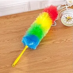 Rainbow Static Fibre Duster, Multi-Colour Cleaning Tool, 35 cm Length-picture-18