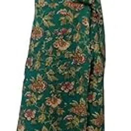 navdisha textiles Elegance with This Floral Printed Stylish Night Gown, Designed to Offer a Perfect Blend of Softness, Style, Ease for Your Nighttime Routine or Relaxed Lounging. Olive Green-picture-23