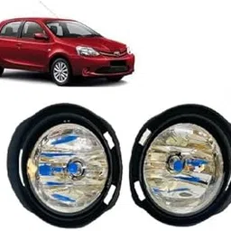 AUTOFASTERS Car Fog Light Lamp For Toyota Etios Liva (Set of 2) With H8 12V 35W Halogen Bulb-picture-29