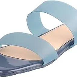 Women Synthetic Leather Flat Slip-on Fashion Sandal-image-4