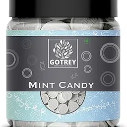 GOTREY Mint Flavour Candy 400 gram Tasty Mouth Freshener After-Meal Digestive Sweet Hard Mint Goli for Kids and Adults-picture-26
