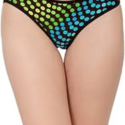 clovia Women's Cotton High Waist Hipster Panty in Pink-picture-13