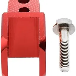 Fashion My Day New Aluminum alloy Motorcycle Motorbike Dirt Bike Shock AbsorberRed-image-0