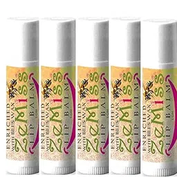 ZEMISS Herbal Lip Balm - Infused with Honey Beeswax, Coconut Oil, Mango Butter, Almond Oil & Vitamin E | Deeply Nourishing & Hydrating Lip Care | 100% Natural & Chemical-Free Pack of 5-picture-16