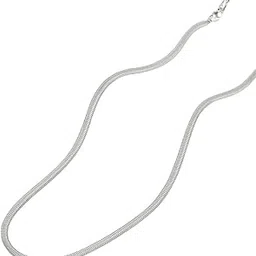lobya Classic Gold Herringbone Stainless Steel Necklace Chain for Men & Boys – 22 Inch, Durable, Stylish Design-picture-41