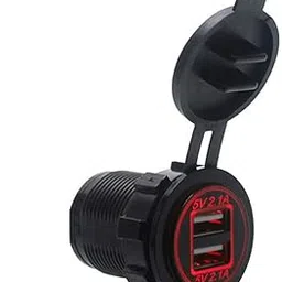 EN-VOLANT 24FD 54 * 36 * 36 Mm Motorcycles Red Charger Rocker Switch Phone ABS-picture-58