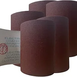 Color Zebra Emery Cloth Roll Sanding Roll Grit - 320 (Size - 4 inch x 1 meter) Pack Of 5. For Grinding Polishing of Metal and Wood-image-59