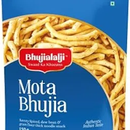Bhujialalji Mota Bhujia (pack of 1) 150g Rajasthani Bhujia Namkeen with Dew beans | Tangy & Spicy | Indian Tea Time Fresh & Snack Mixture | Ready to eat | Crispy & Light snacks.-image-6