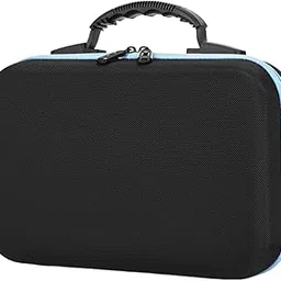Enakshi® Nail Polish Organizer Bag Travel Essential Oil Carrying Case for Nail Polish Blue|Health & Beauty | Nail Care Manicure & Pedicure | Nail Practice & Display image 1